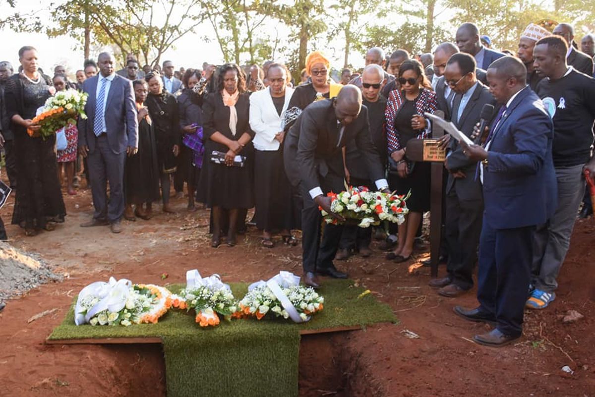 What Dp Ruto Said After Peace Ambassador Rose Kisama S Burial