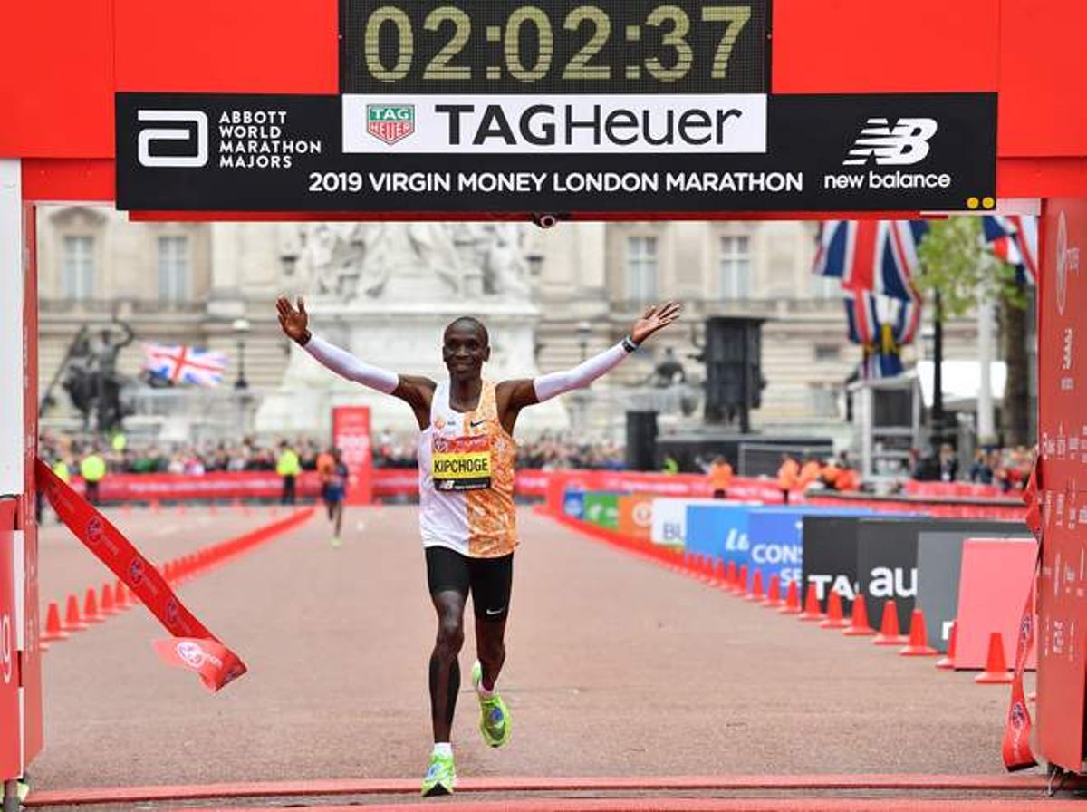 Eliud Kipchoge Sets Special Record In London Marathon