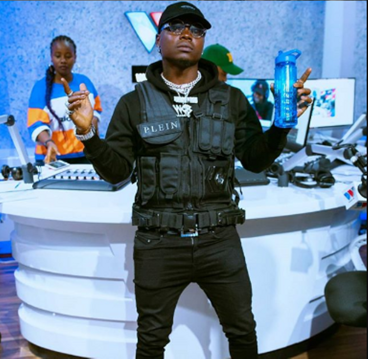 Did Harmonize Wear Bulletproof Vest To An Interview?