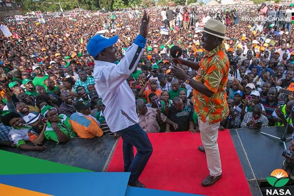 Nasa Raila Revealed: NASA principal who is against Raila's swearing-in