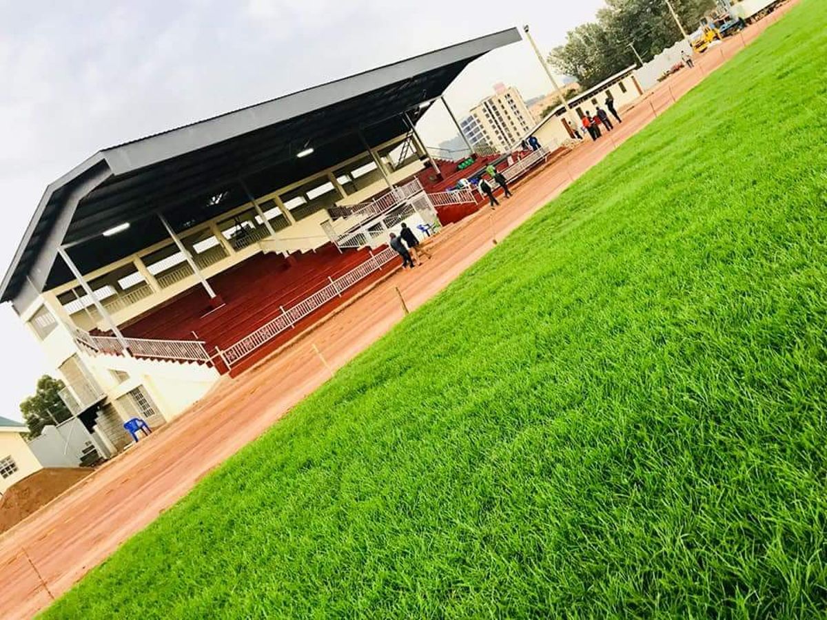 PHOTOS: Gusii stadium gets a facelift ahead of KICOSCA games