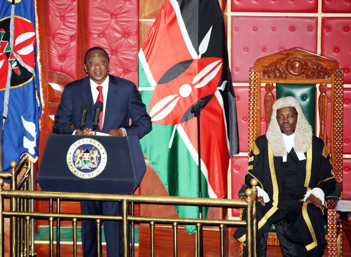 MPs surprise move in parliament during Uhuru's address