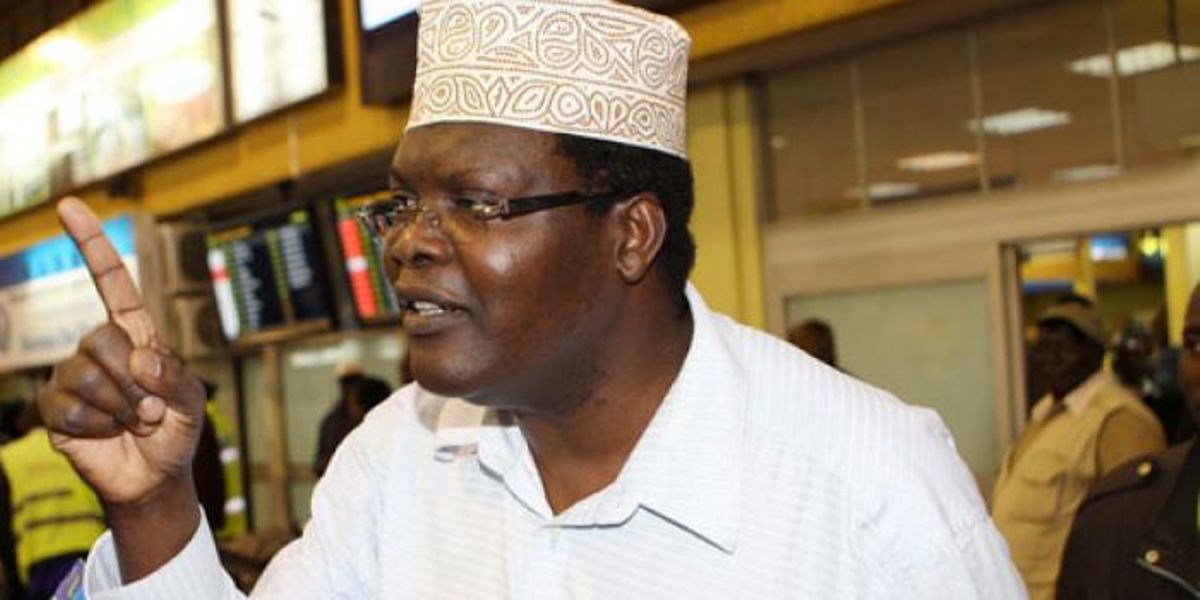 Miguna 'educates' Orengo