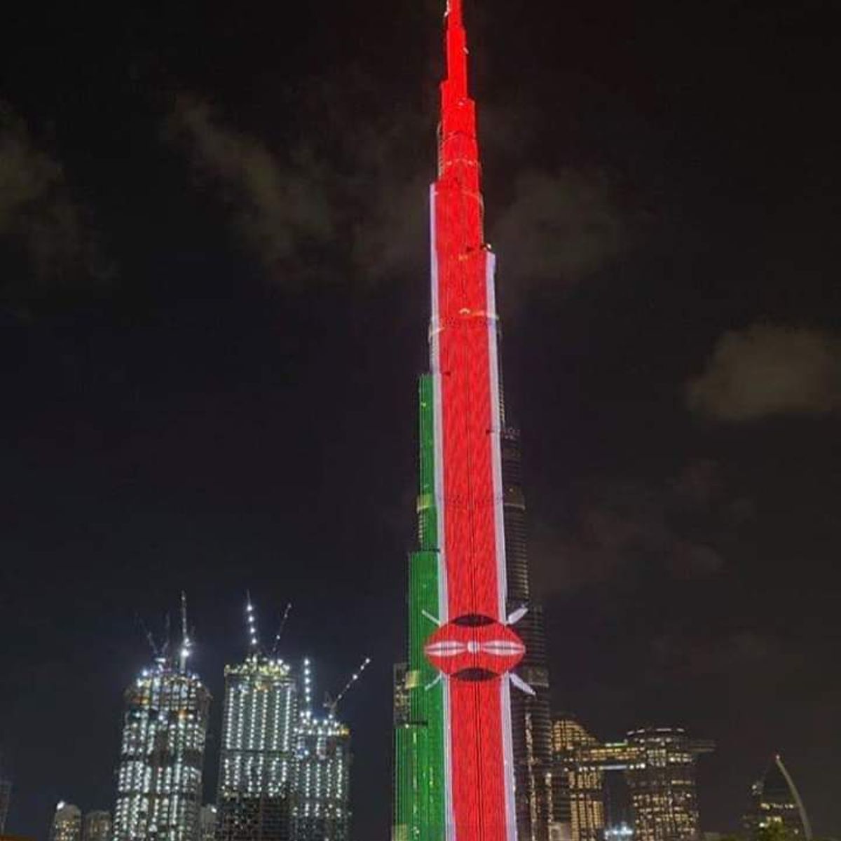 Sh6.9 million paid to have Kenyan flag on Burj Khalifa for ...