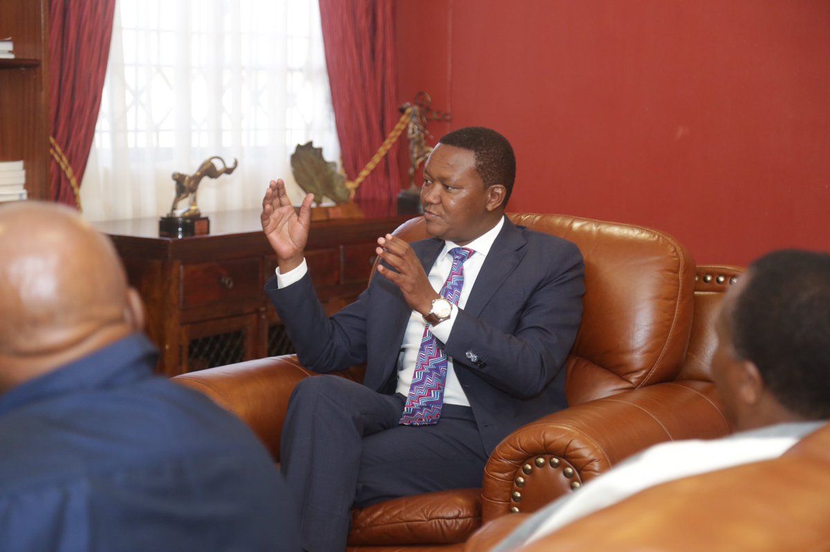 Mutua Visits Two Diplomats Involved In Mombasa Road Accident