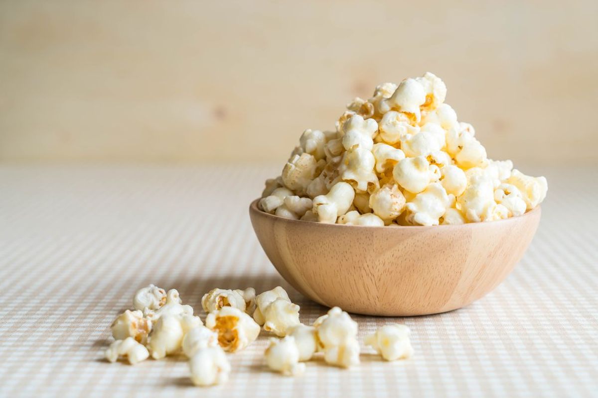 Here are three health benefits of eating popcorn