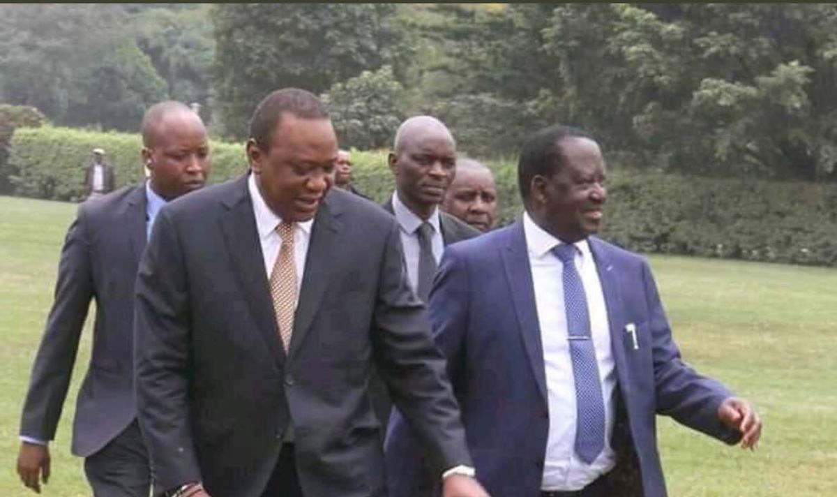 How Raila Made His Way Into Uhuru S Kitchen Cabinet Dennis Anyoka