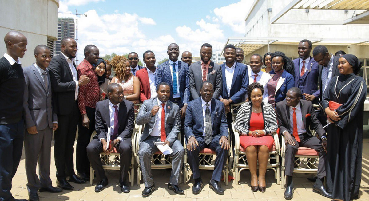 What former Moi University student leader told Raila Odinga in a closed ...