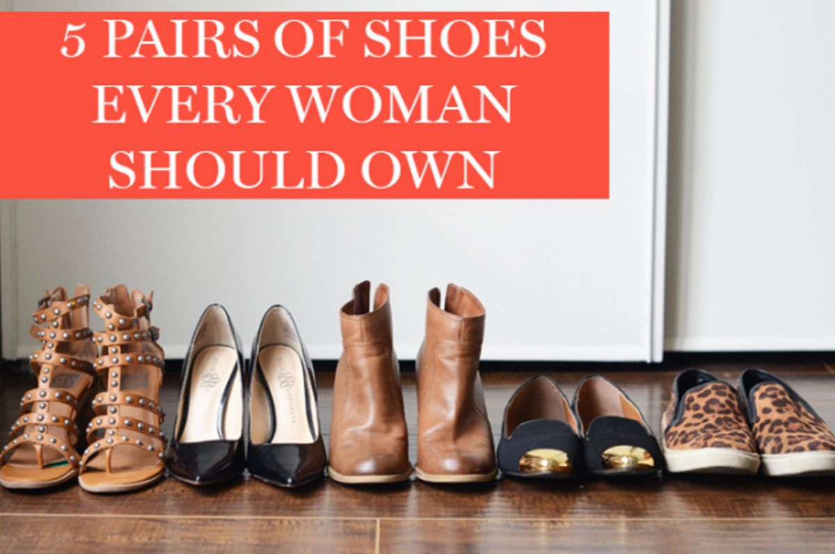 5 Pair Of Shoes Every Women Should Own !