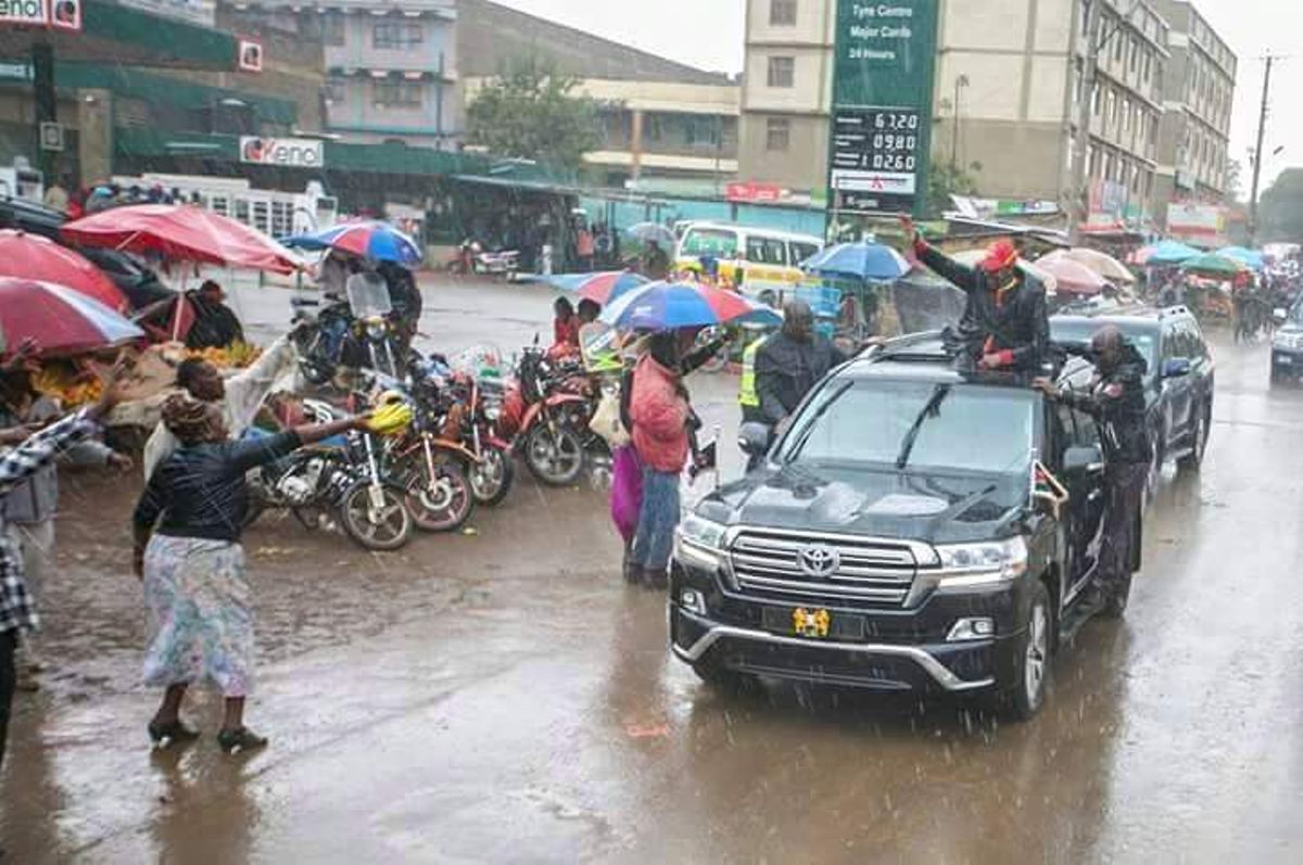 One Person Injured During Uhuru s Rally In Karatina