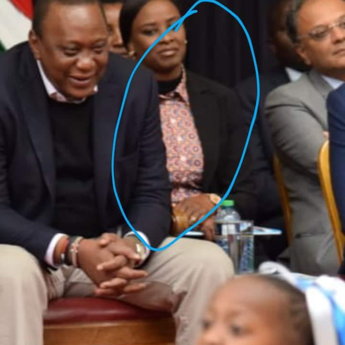 Kanze Dena spotted with blouse resembling Uhuru's shirt, lights up internet