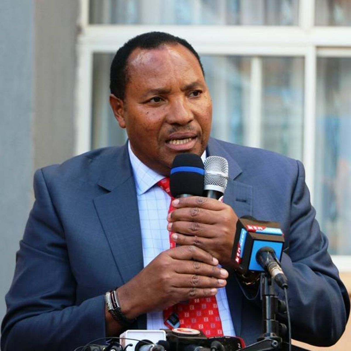 Image result for Images of Waititu before the senate