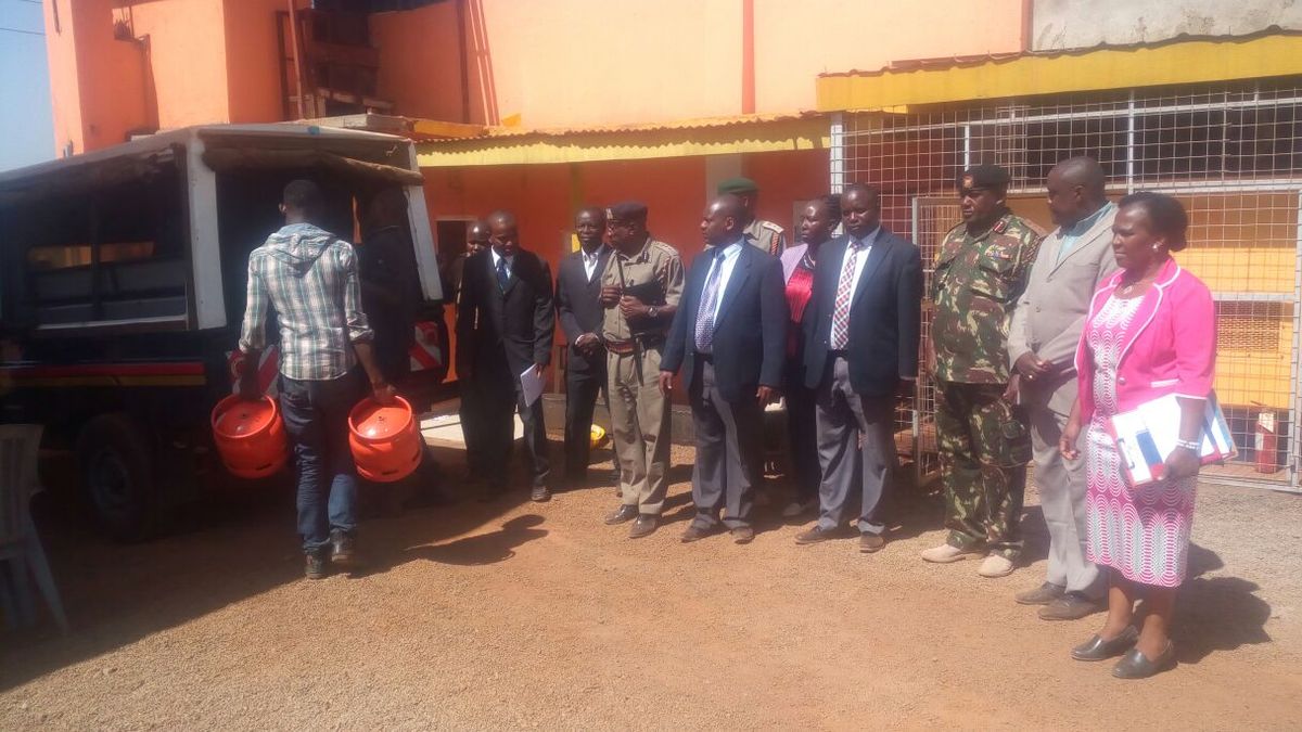 Four arrested in raid on illegal LPG refilling plants in Thika