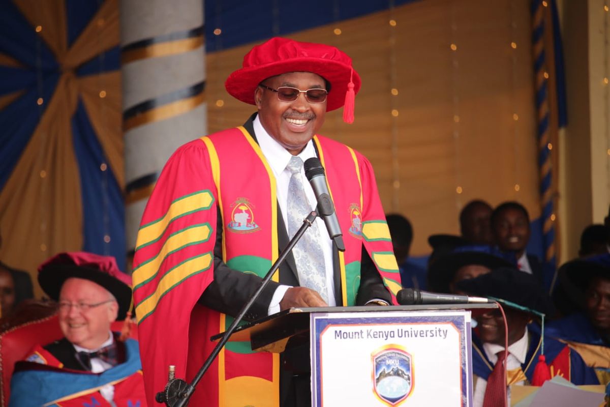 MKU boss Simon Gicharu weighs in on 'sponsors' era in universities