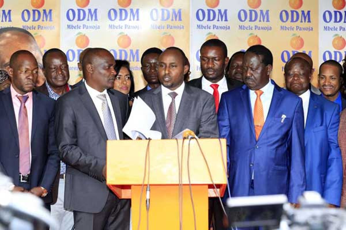 Confusion in ODM ahead of crucial meeting