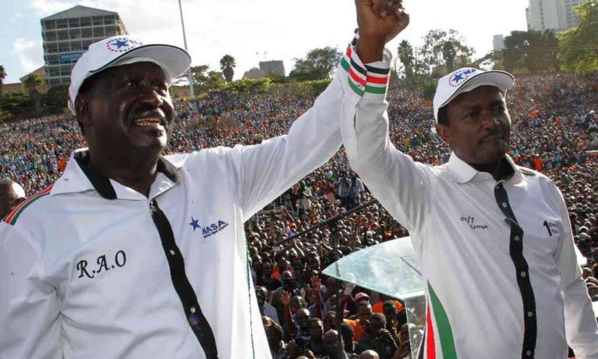 Raila Warned Against Betraying Kalonzo In 2022