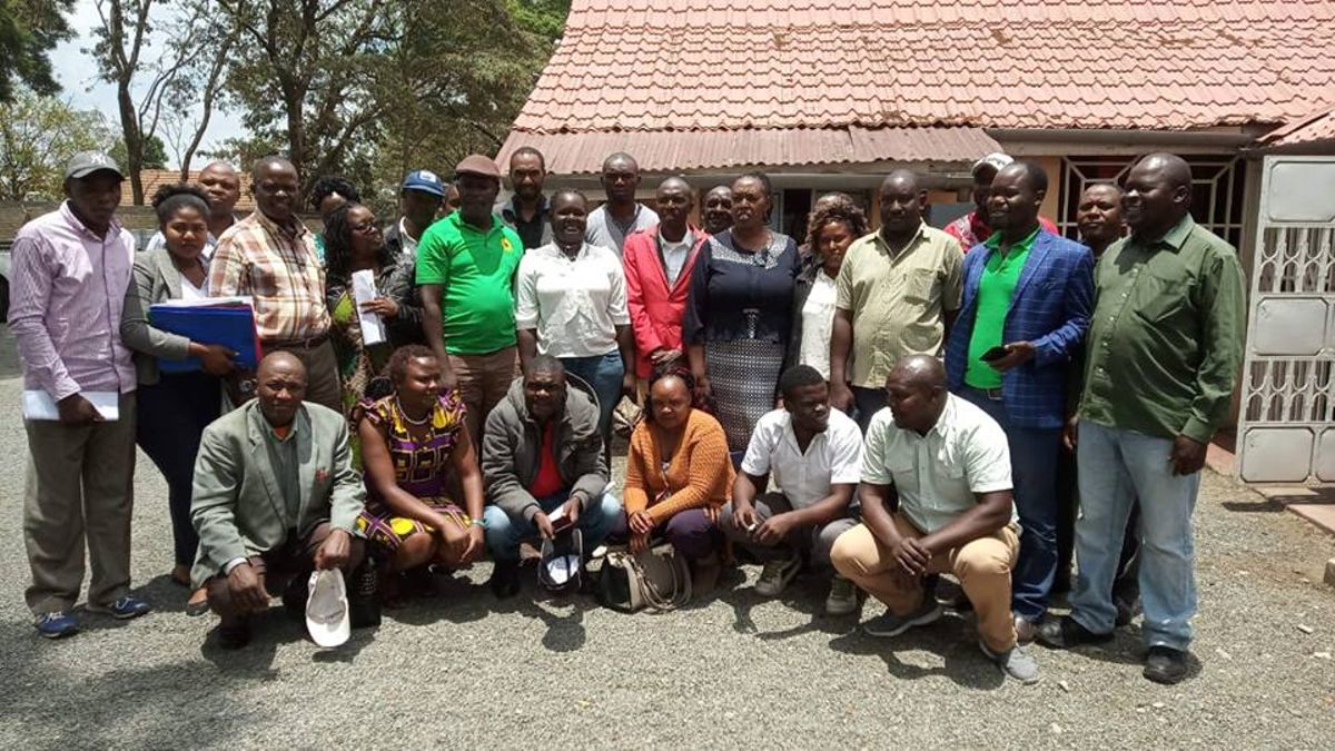 United Green Movement Party elects officials for Nakuru Chapter