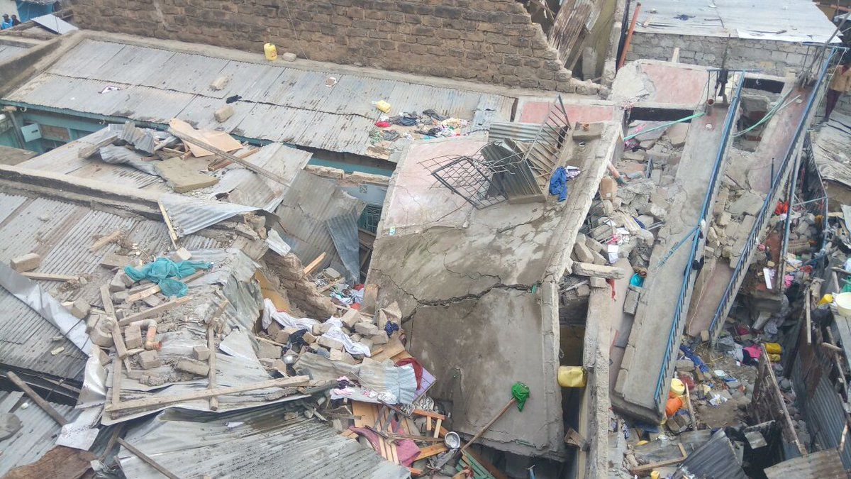 Disturbing details emerge after Huruma building collapsed killing two