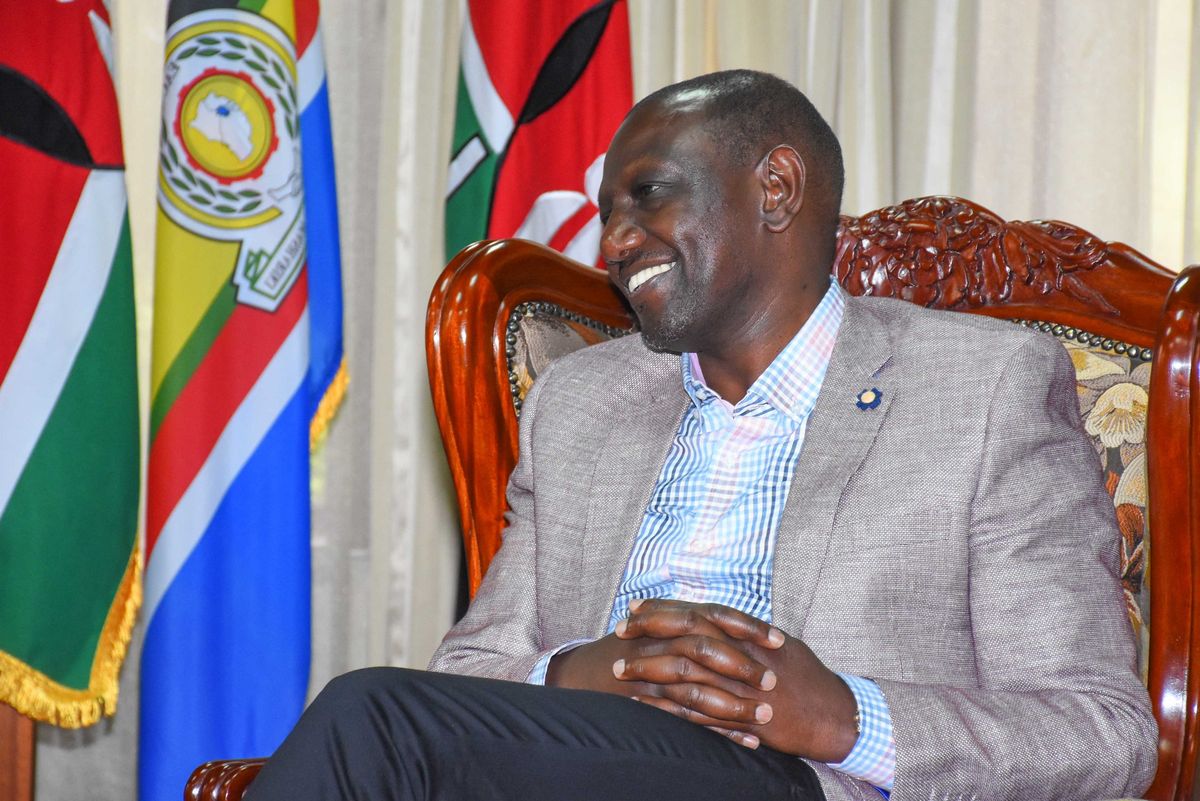 I am a very happy man, says Ruto amid alleged fallout with Uhuru