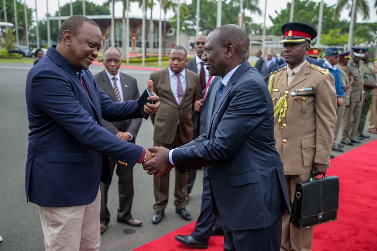 The day Ruto summoned Uhuru to write concession speech at State House