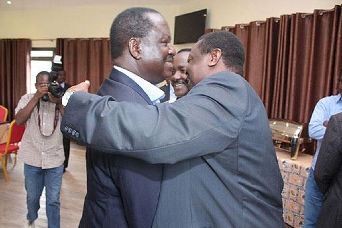 Nasa Raila How Raila was put to task by NASA co-principals
