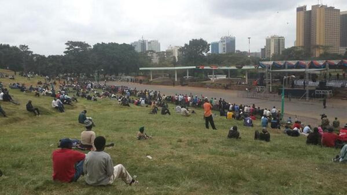 Park in im Nairobi sex A romantic
