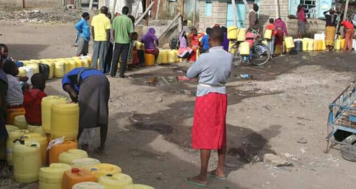 20-litre-jerrican sells at Sh100 as acute water shortage hits Athi River