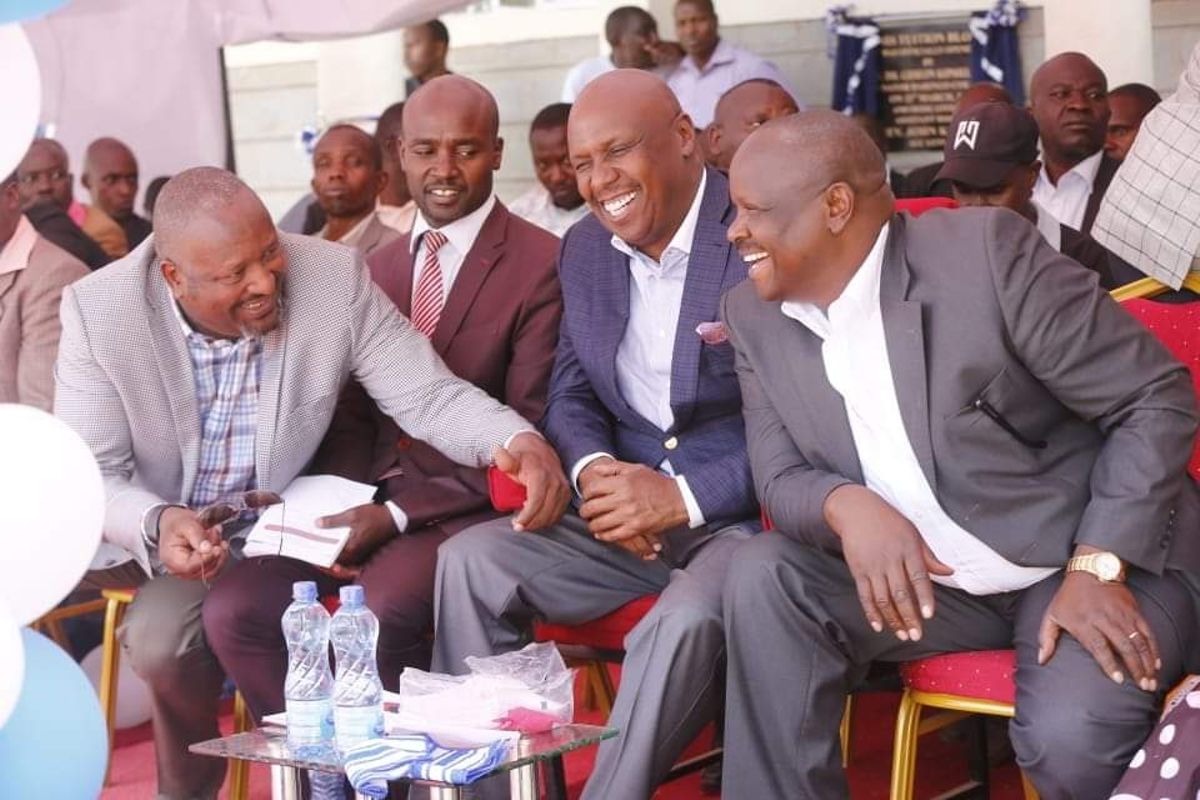Image result for Gideon Moi will work with Isaac Ruto