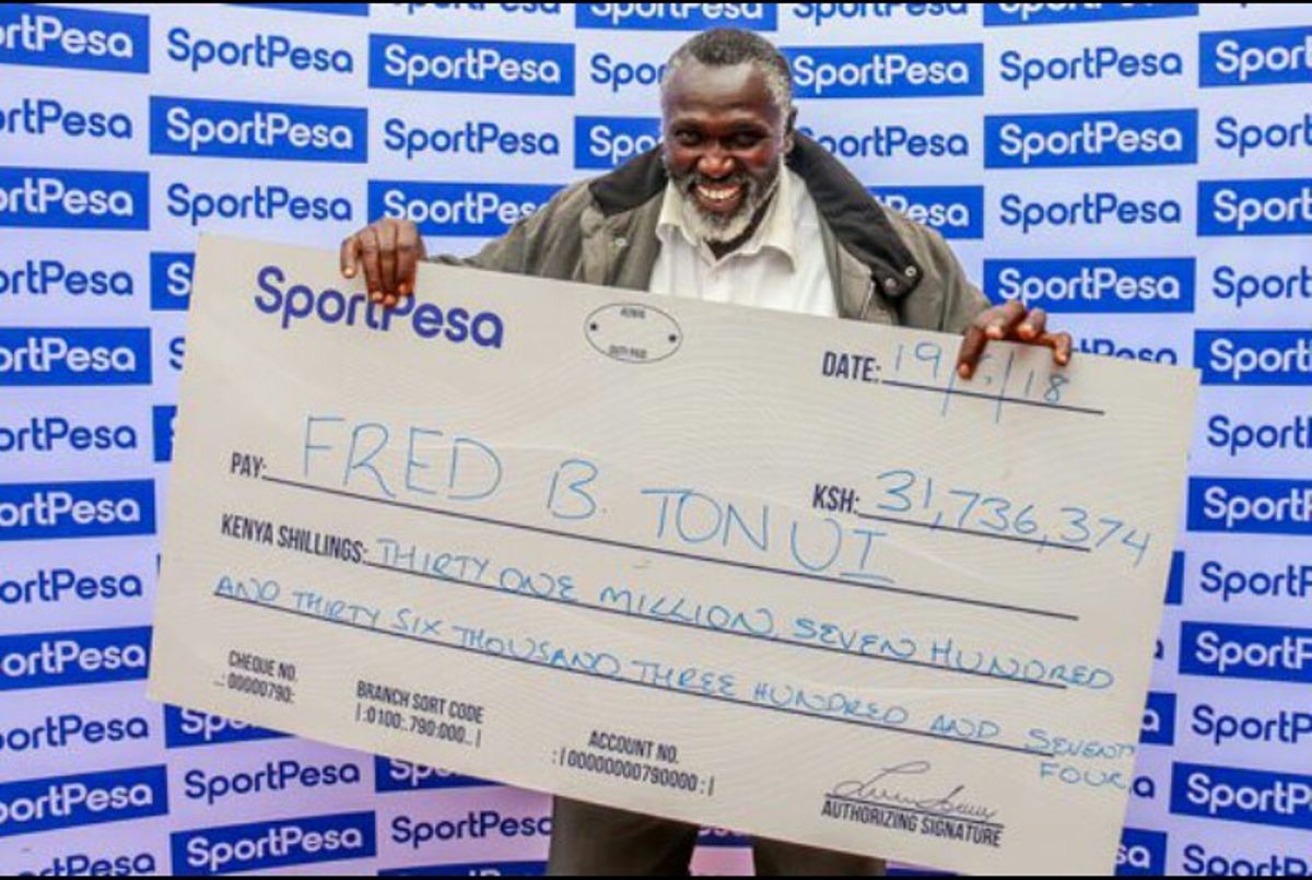 Meet the lucky Sportpesa Jackpot winner