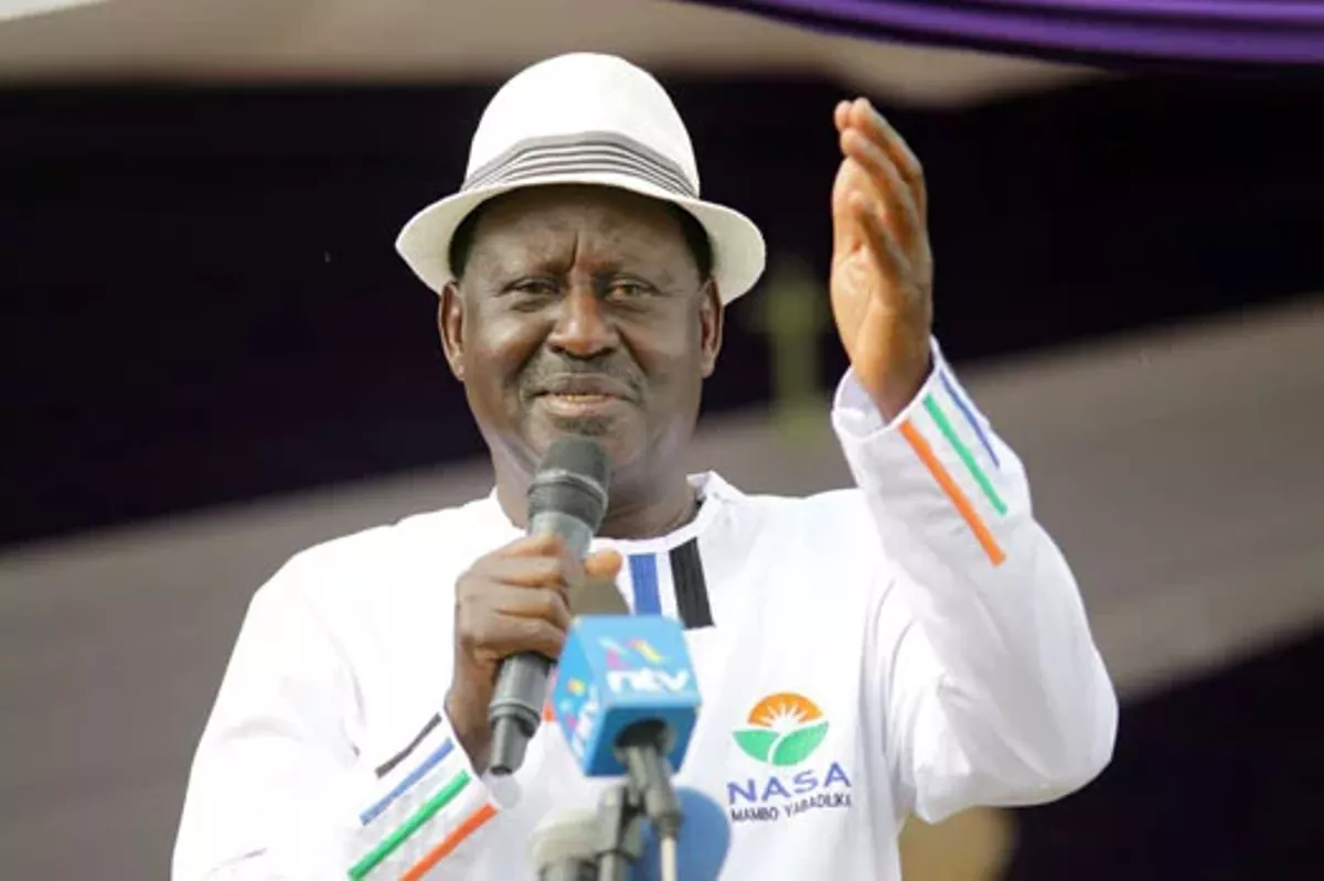 Nasa Raila Here is Raila's major announcement at Uhuru Park