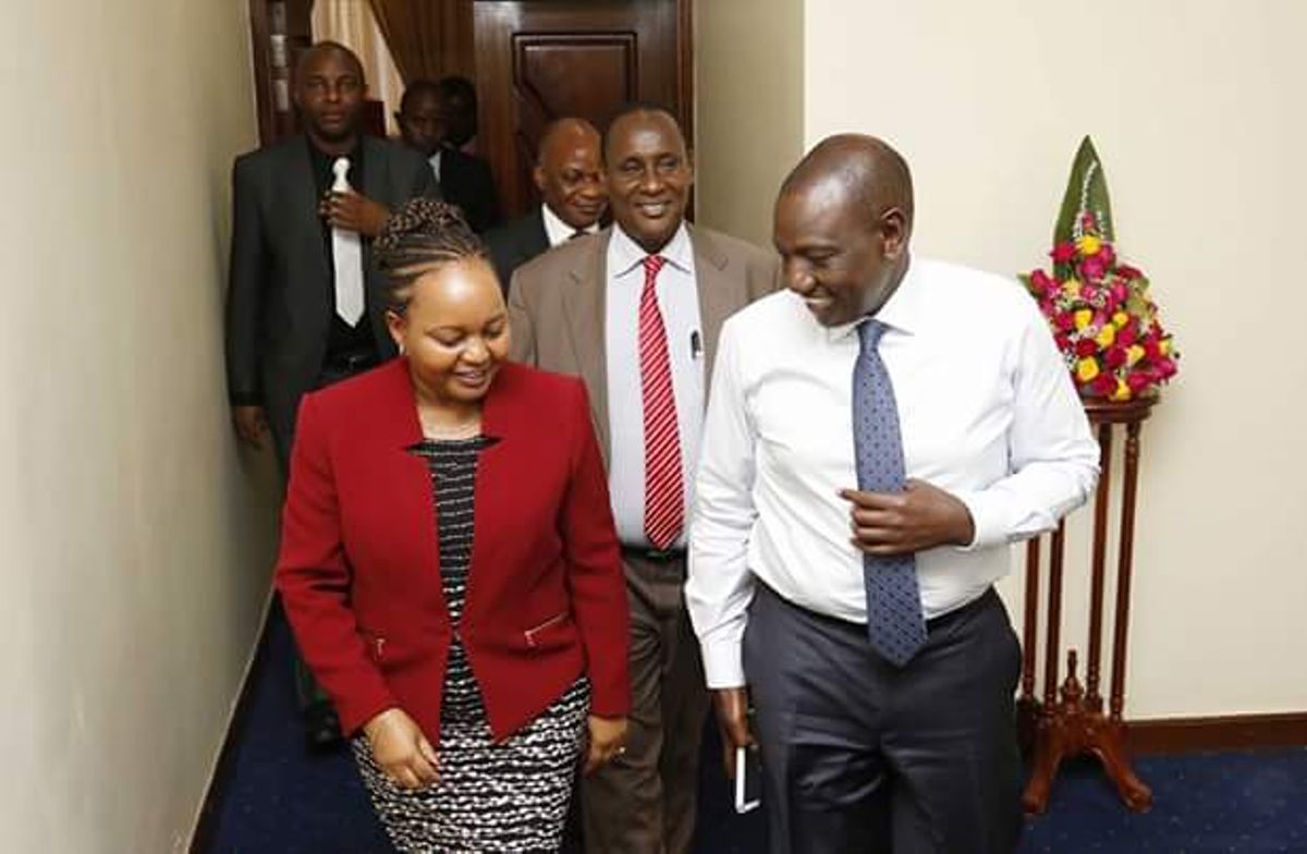 Image result for ruto waiguru