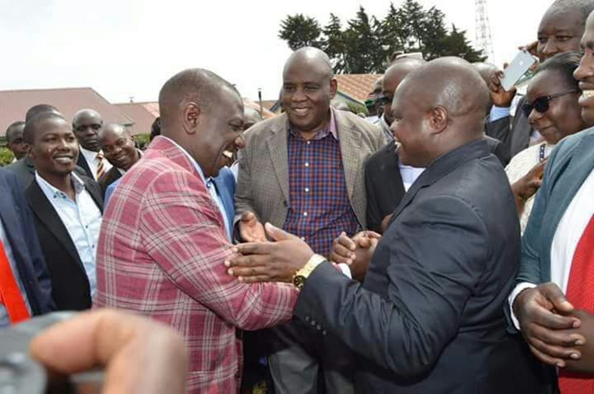 Image result for Ruto with Kisii leaders in Nyamira