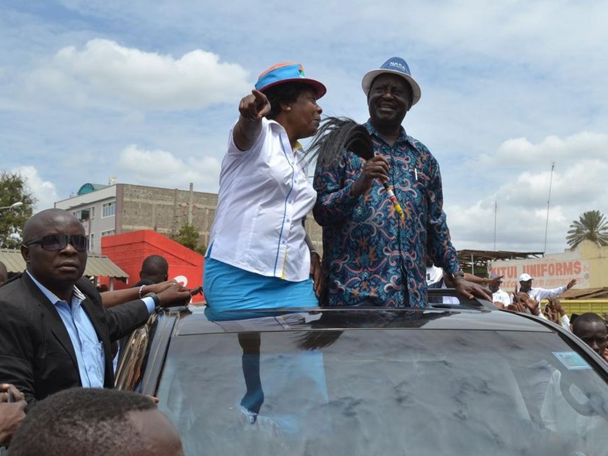 Nasa Raila Don't give up on Raila, Ngilu begs NASA supporters