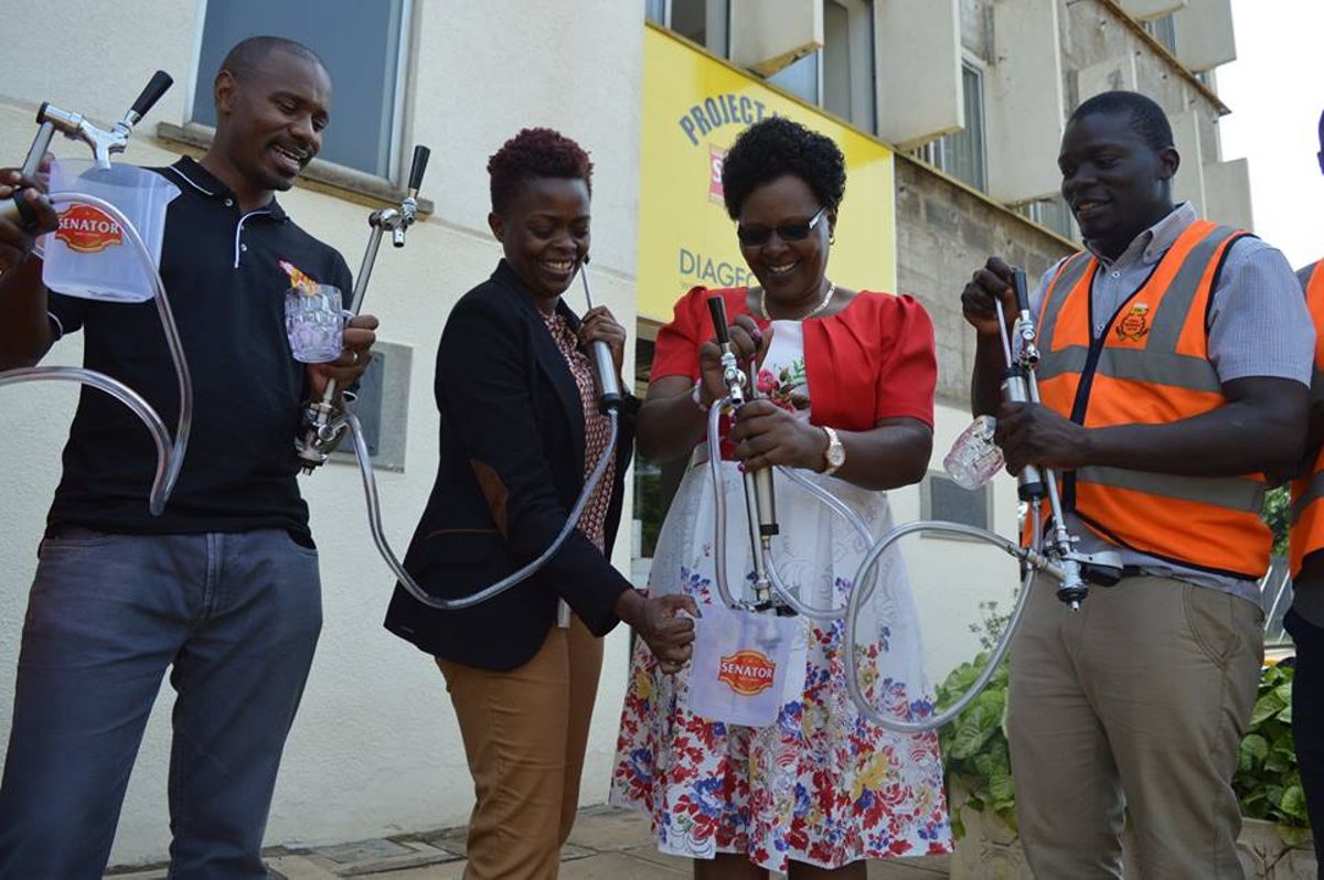 Beer maker kicks off Senator Keg pump distribution in Kisumu