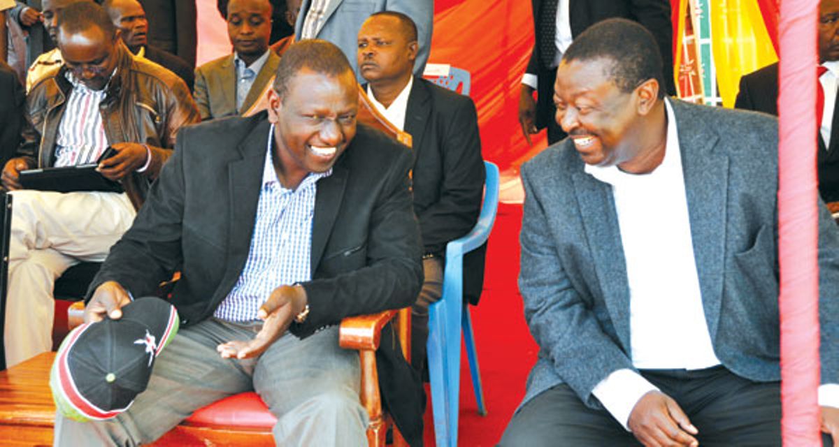 Image result for Mudavadi likely to be Ruto's running mate in 2022"