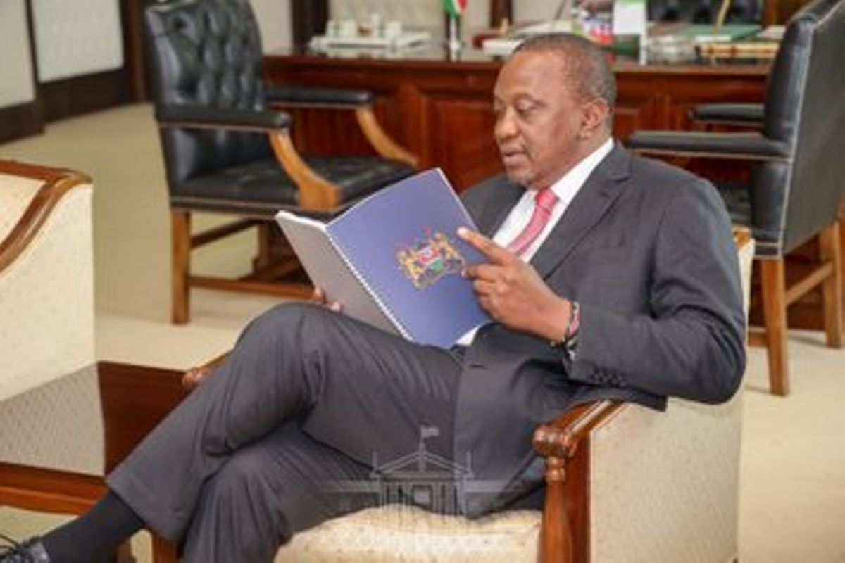 President Uhuru Finally Receives BBI Report At State House