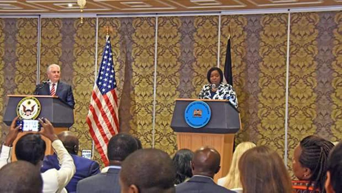 Kenyan controversial scholar speaks as Trump sacks Rex Tillerson