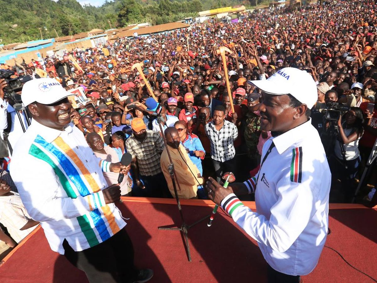 Nasa Raila List of NASA rallies before Raila's 'swearing-in'