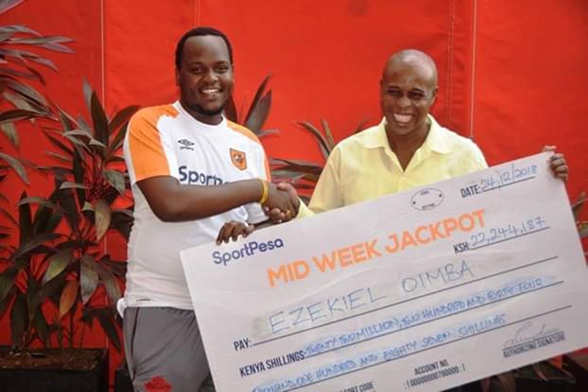 39yearold Mombasa gambler bags Sh22M Sportpesa jackpot on Christmas eve