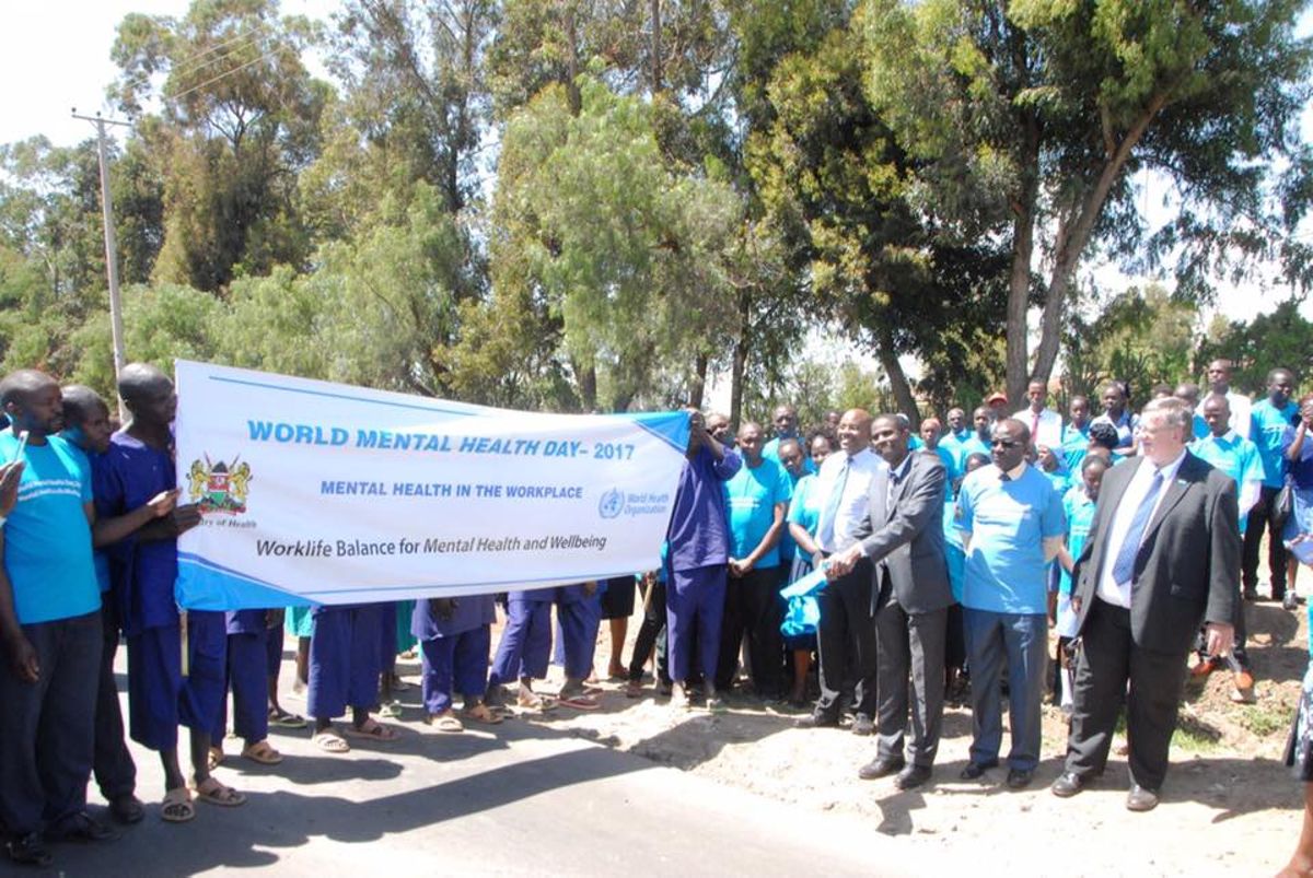 Kenya Marks World Mental Health Day