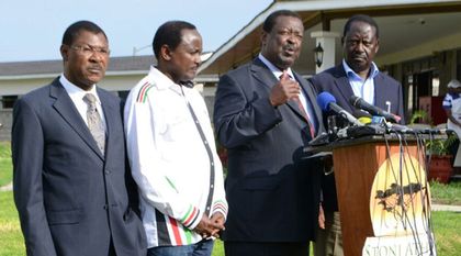 Raila has not joined Jubilee, NASA is intact - says Kalonzo