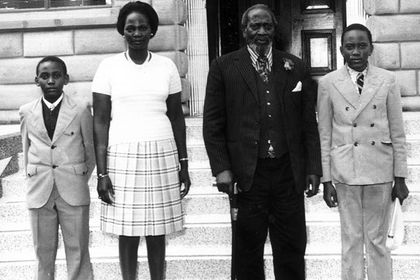 Image result for mzee kenyatta and his family