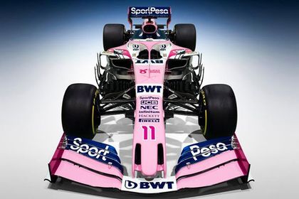 Stroll excited as new Racing Point unveils new car Stroll excited as new Racing Point unveils new car