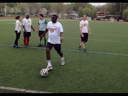 Image result for raila playing football