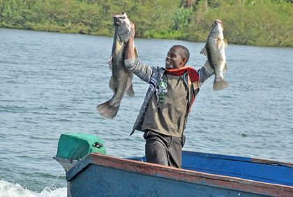 Image result for fisherman on lake victoria