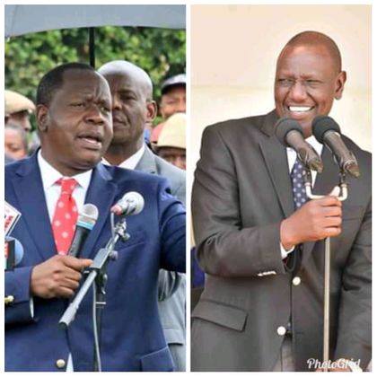 Image result for fred matiangi and ruto