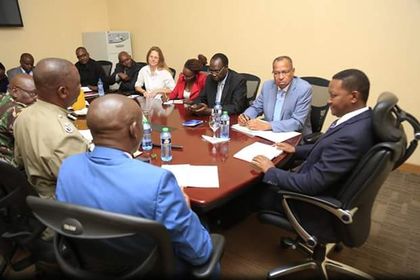 Image result for images of controversial Kapiti plains meeting with governor alfred mutua