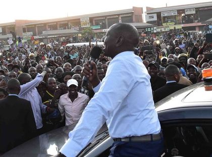 Image result for Ruto's supporters  in kiambu