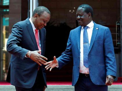 Image result for Uhuru, Raila losing grip on MPs