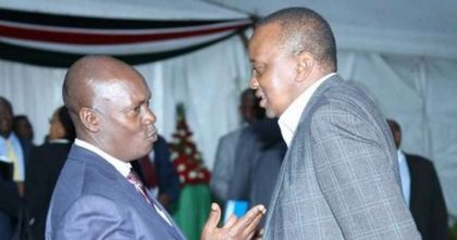 Image result for Uhuru and Kabogo